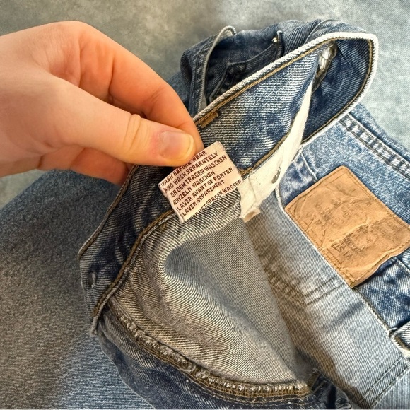 Vintage Levi’s 501 Jeans Men’s Sz 40 (Fits 35x30) Made in USA Button Fly Faded - Picture 11 of 16